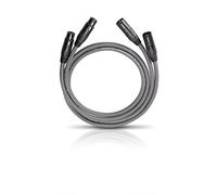 Oehlbach NF 14 Master X 500 | Audiokabel Set mit XLR-Stecker | Symmetrischer Aufbau & SPOFC | CD-Player, Vor-/Endstufe | 2 x 5 m - anthrazit