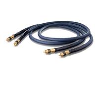 Oehlbach XXL Series 1 - Cable de Audio (Conector Dorado RCA, 2 x 0,7m)