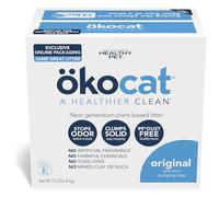 ÖKOCAT Arena para Gatos de Madera Natural, 14.2 Libras, aglomerante (el Embalaje Puede Variar), Azul