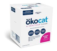 ökocat Arena para Gatos súper Suave de Madera Natural con Control de olores, 14 Libras, Grande