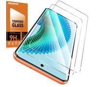 Oelrstfe 2 Piezas Protector Pantalla Para Honor Magic 6 Lite 5G Cristal Templado Dureza 9H Antiarañazos Antihuellas Sin Burbujas HD Transparente Ultra Resistente Vidrio Película