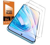 Oelrstfe 2 Piezas Protector Pantalla Para Honor X8a Cristal Templado Dureza 9H Antiarañazos Antihuellas Sin Burbujas Ultra HD Transparente Ultra Resistente Vidrio Película