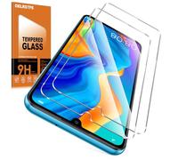 Oelrstfe 2 Piezas Protector Pantalla Para Huawei P30 Lite/Nova 4e Cristal Templado Dureza 9H Antiarañazos Antihuellas Sin Burbujas Ultra HD Transparente Ultra Resistente Vidrio Película