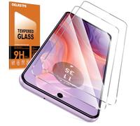 Oelrstfe 2 Piezas Protector Pantalla Para Motorola Moto E14/G04/G04S Cristal Templado Dureza 9H Antiarañazos Antihuellas Sin Burbujas Ultra HD Transparente Ultra Resistente Vidrio Película