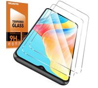Oelrstfe 2 Piezas Protector Pantalla Para Oppo A38/Oppo A18 4G Cristal Templado Dureza 9H Antiarañazos Antihuellas Sin Burbujas HD Transparente Ultra Resistente Vidrio Película