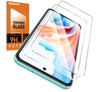 Oelrstfe 2 Piezas Protector Pantalla Para OPPO A79 5G Cristal Templado Dureza 9H Antiarañazos Antihuellas Sin Burbujas HD Transparente Ultra Resistente Vidrio Película