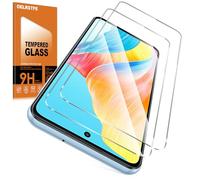 Oelrstfe 2 Piezas Protector Pantalla Para OPPO A98 5G Cristal Templado Dureza 9H Antiarañazos Antihuellas Sin Burbujas HD Transparente Ultra Resistente Vidrio Película