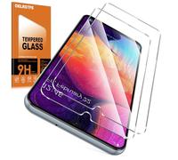 Oelrstfe 2 Piezas Protector Pantalla Para Samsung Galaxy A50/A50s/A30s Cristal Templado Dureza 9H Antiarañazos Antihuellas Sin Burbujas Ultra HD Transparente Ultra Resistente Vidrio Película