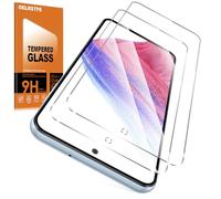 Oelrstfe 2 Piezas Protector Pantalla Para Samsung Galaxy A53 5G Cristal Templado Dureza 9H Antiarañazos Antihuellas Sin Burbujas Ultra HD Transparente Ultra Resistente Vidrio Película Para Samsung A53