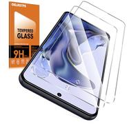 Oelrstfe 2 Piezas Protector Pantalla Para Xiaomi 11T/Xiaomi 11T Pro 5G Cristal Templado Dureza 9H Antiarañazos Antihuellas Sin Burbujas Ultra HD Transparente Ultra Resistente Vidrio Película