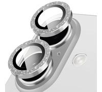 Oelrstfe Protector de Lente Cámara para iPhone 17,Película Protectora de Camara Lentes,Cristal Vidrio Templado HD Transparente Dureza 9H Anti-arañazo Sin Burbujas Protección,Plata