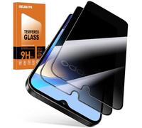 Oelrstfe Protector Pantalla de Privacidad para Oppo A16/A16s/A54s Cristal Templado Anti Espía Protectora Vidrio Película Dureza 9H Anti-arañazo Sin Burbujas Privacy Screen Protector,2 Piezas