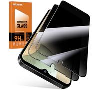 Oelrstfe Protector Pantalla de Privacidad para Samsung Galaxy A12/M12/A12 Nacho Cristal Templado Anti Espía Protectora Vidrio Película Dureza 9H Anti-arañazo Privacy Screen Protector,2 Piezas