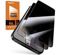 Oelrstfe Protector Pantalla de Privacidad para Samsung Galaxy S24 Ultra Cristal Templado Anti Espía Protectora Vidrio Película Dureza 9H Anti-arañazo Sin Burbujas Privacy Screen Protector,2 Piezas