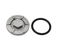 OEM 4HC-15351-00-00 - Tapón de drenaje de aceite de motocicleta para YFM350 YFM350X YFM450DAEH YFM45KDXJG YFM450DEG YFM45KDXJR Cubierta de motocicleta de drenaje de aceite