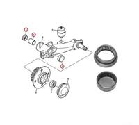 OEM 513148 Kit de reparación de cojinetes de brazo de eje trasero para Berlingo para 405 para socio se adapta 1987 a 2008