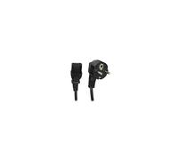 OEM AC-EU-C14F Kabel zu Stecker - QT3-Steckverbinder - kompatibel mit Steckern Typ F - 250 VAC / 16 A max. - 140 cm lang