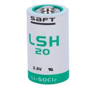OEM BATT-LSH20-S Saft - Pila LSH20 - Voltaje 3.6 V - Litio - Capacidad nominal 13000 mAh - Compatible con RSI Videofied