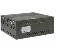 "OEM CSM-CVMEC-RACK Caja fuerte para videograbador con cierre mecánico para rack de 19"". Medidas máx grabador: 140(H) x 385(W) x"