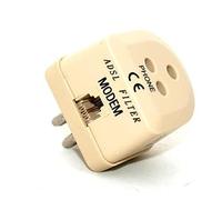 OEM Filtro ADSL / ADSL2+ Tripolar con trabilla Jack 6P4C, Arena