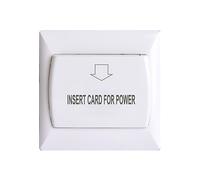 OEM HOTEL-ENERGY Interruptor de tarjeta para hotel - Compatible con cualquier tipo de tarjeta - LED de posición - Fabricado en P