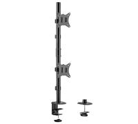 OEM LDT66-C02V Poste para monitor - Instalación en mesa - Carga máxima 9Kg - Inclinación -45º +45º - VESA 75x75 - VESA 100x100mm