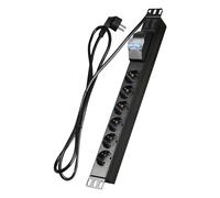 "OEM PDU-6PN Regleta - Diseñada para racks estandarizados de 19" - 6 salidas hasta 250VAC / 16 A max. - Tamaño 1U para facil"