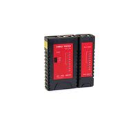 OEM Tester de cable de red RJ11/RJ12/RJ45 – Comprobación rápida de hilos con LED TOL-4235