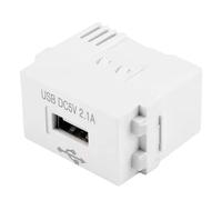 OEM TYPE128USB-220ACADAPTOR Conversor de tensión - Entrada AC 220 V - Salida DC 5 V / 2.1 A en formato USB A - Dimensiones: 43 (