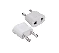 OEM USA-EU-ADAPTER-W Adapter - Stecker Typ A (USA) auf Stecker Typ F (EU) - Spannung 250 V AC - Maximaler Ausgangsstrom 10 A