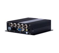 OEM VW-9034S-4CH MDVR básico 4 canales AHD 1080P - Grabación en tarjeta SD - Conectores M12 4 pines - 4 entradas de alarma y 2 s