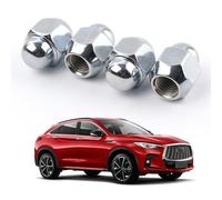 OEMASSIVE 4 tuercas de rueda para modelos Nissan de 21 mm, M12 x 1,25 para Nissan Teana X-Trail Loulan March Sylphy Sunny Livina/Sylphy Tiida Q60/G Q70/M Series