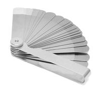 OEMTOOLS 25024 - Medidor de 22 Cuchillas Go-No-Go, medición de precisión para mecánicos, Ideal para grifos de Motor, configuración de máquina y Guitarra, Incluye Cuchillas métricas y SAE