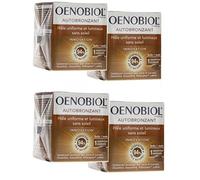 Oenobiol Autobronceador Hal uniforme y luminoso sin sol - Juego de 4 cajas de Oenobiol