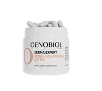 OENOBIOL - DERMA EXPERT ÁCIDO HIALURÓNICO 420 MG - Complemento Alimenticio Antiedad, Antiarrugas y Reafirmante, Con Vitamina C, Vitamina B3 y Minerales, 2x30 capsulas