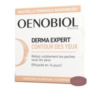 Oenobiol Derma Expert - Contorno de ojos - Nueva fórmula reforzada - Eficaz en 14 días - Suplemento alimenticio - 60 comprimidos