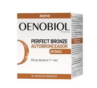 OENOBIOL - PERFECT BRONZE Autobronceador - Acelerador Bronceado Corporal y Facial con Protección Solar - Complemento alimenticio - 30 cápsulas 1 mes