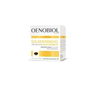 OENOBIOL Solar Intensivo Preparador Pieles Sensibles, Complemento alimenticio Preparador Solar, Con Selenio, vitamina E y vitamina B2, Programa de 1 mes, 30 cápsulas