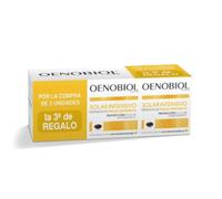 OENOBIOL Triplo Solar Intensivo Preparador Pieles Sensibles, Selenio, vitamina E y vitamina B2, que contribuyen a proteger las células contra el estrés oxidativo, 90 cápsulas