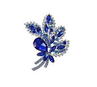 Oenothera Broches De Bisuteria, Broche Flor, Broches Para Ropa Mujer, para la asistencia diaria a banquetes, fiestas, cenas, etc, haciendo de la mujer un punto brillante(Azul)
