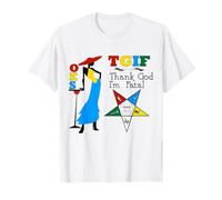 OES Thank God I'm Fatal The Eastern Star Regalo del Día de los Padres Camiseta