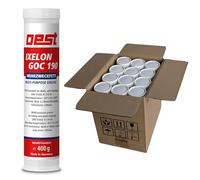 OEST Grasa lubricante Ixelon GOC 190 - 12 cartuchos de 400 g | Grasa multiusos de alto rendimiento para rodamientos deslizantes y rodamientos | adherente, resistente al envejecimiento, anticorrosión