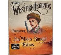 Oeste Legends Un Salvaje Bundle Extras Board Game Box Juego de la Familia