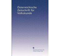 Österreichische Zeitschrift für Volkskunde: Volume 2