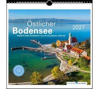 Östlicher Bodensee 2027: Postkarten-Tischkalender