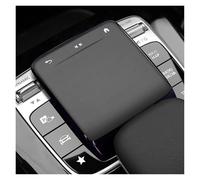 OESUP Interior Coche Accesorios Coche TPU Protector Pantalla Ratón Control Central para Mercedes para Benz AB CLA GLE GLS GLB Clase W177 W247 C118 W167 decoración Central(Negro)