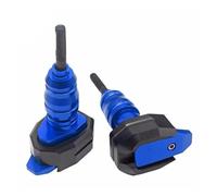 OESUP Topes Anticaida Moto para Suzuki para GSX-S 750 para GSX-S 1000 Protección contra Caídas Marco Deslizante Carenado Protector Almohadilla Antichoque Protector Antigolpes(Azul)