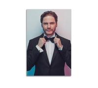 OESYSETCO Póster decorativo de Daniel Brühl con estrellas masculinas y actores, póster decorativo para pared e imagen artística moderna para decoración de dormitorio familiar, 20 x 30 cm