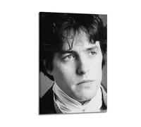 OESYSETCO Póster decorativo de estrellas masculinas famosas de Hugh Grant, lienzo decorativo para pared e impresión artística moderna para dormitorio familiar, 50 x 75 cm