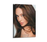 OESYSETCO Póster decorativo de la famosa actriz Angelina Jolie para pared e impresión artística moderna para dormitorio familiar, 30 x 45 cm